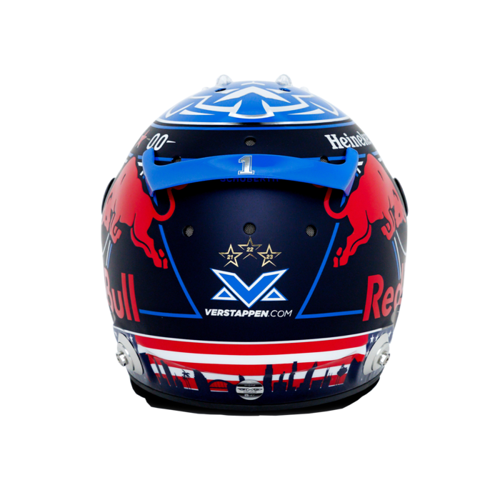 1:4 Helmet USA 2024 - Max Verstappen image